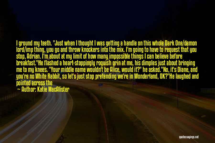 A Hole In Your Heart Quotes By Katie MacAlister