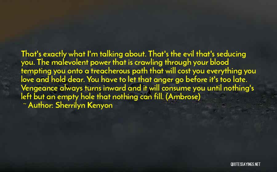 A Hole Quotes By Sherrilyn Kenyon