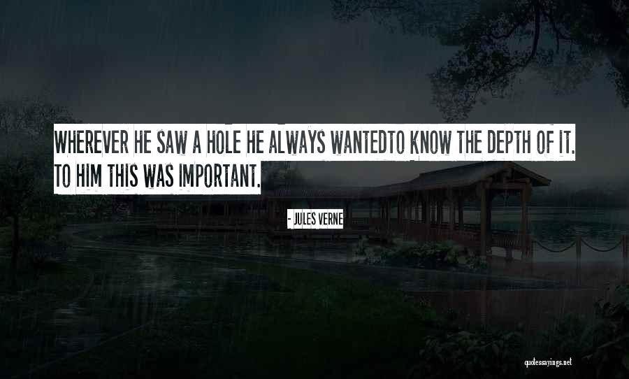 A Holes Quotes By Jules Verne A Holes Quotes By Jules Verne