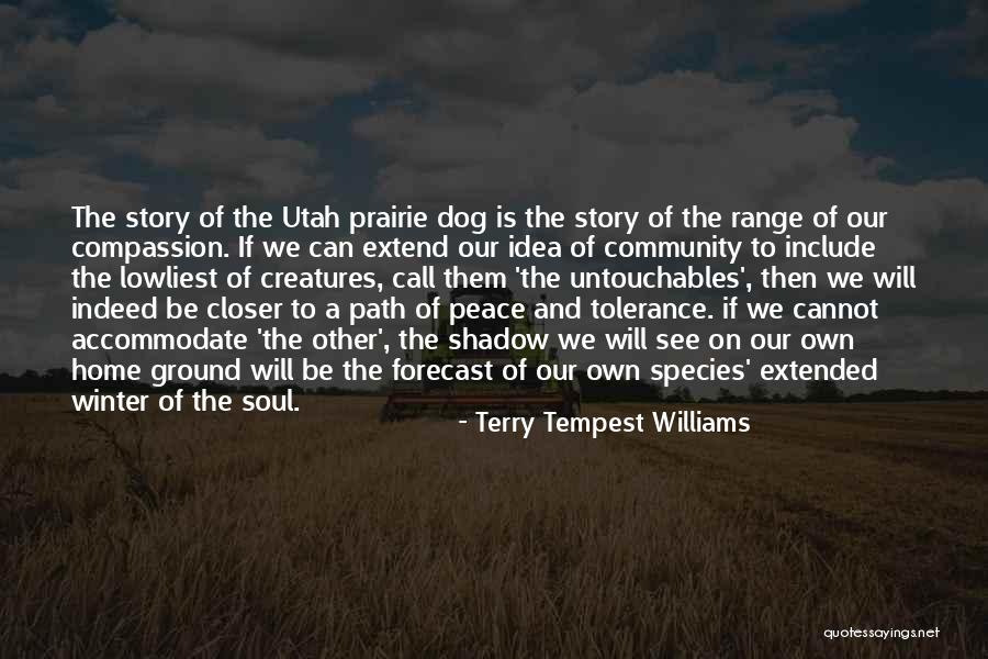A Home Of Our Own Quotes By Terry Tempest Williams A Home Of Our Own Quotes By Terry Tempest Williams
