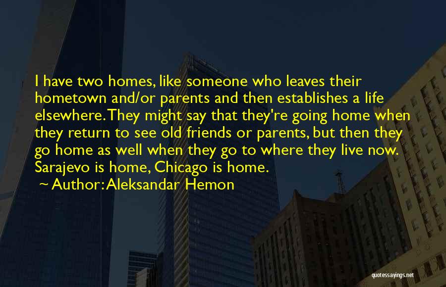 A Hometown Quotes By Aleksandar Hemon