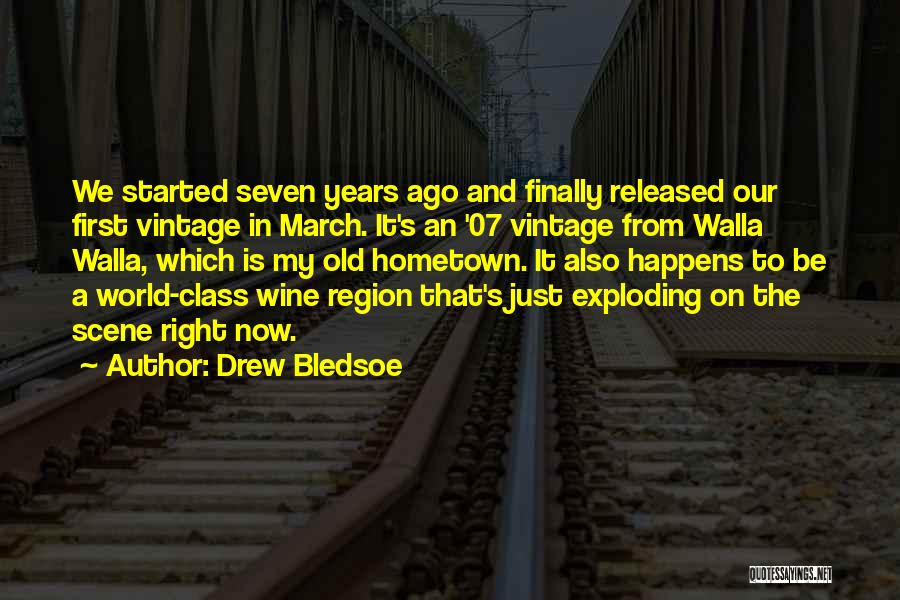 A Hometown Quotes By Drew Bledsoe