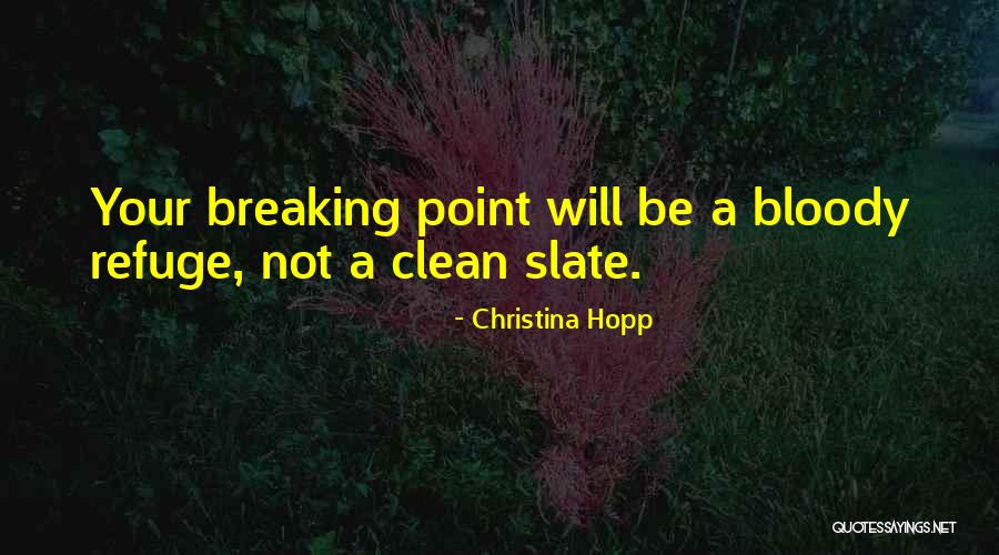 A Hope Quote Quotes By Christina Hopp