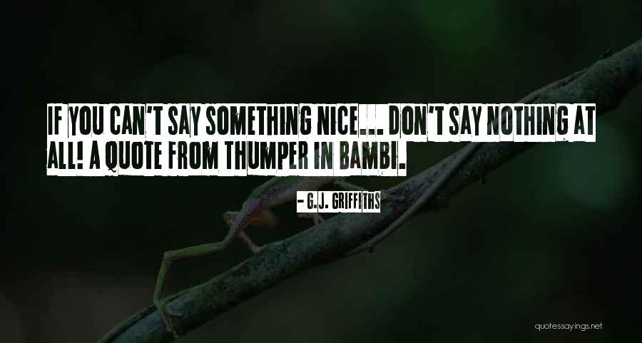 A Hope Quote Quotes By G.J. Griffiths