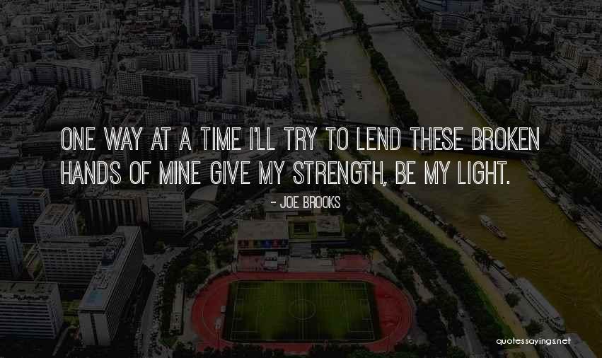 A Hope Quote Quotes By Joe Brooks