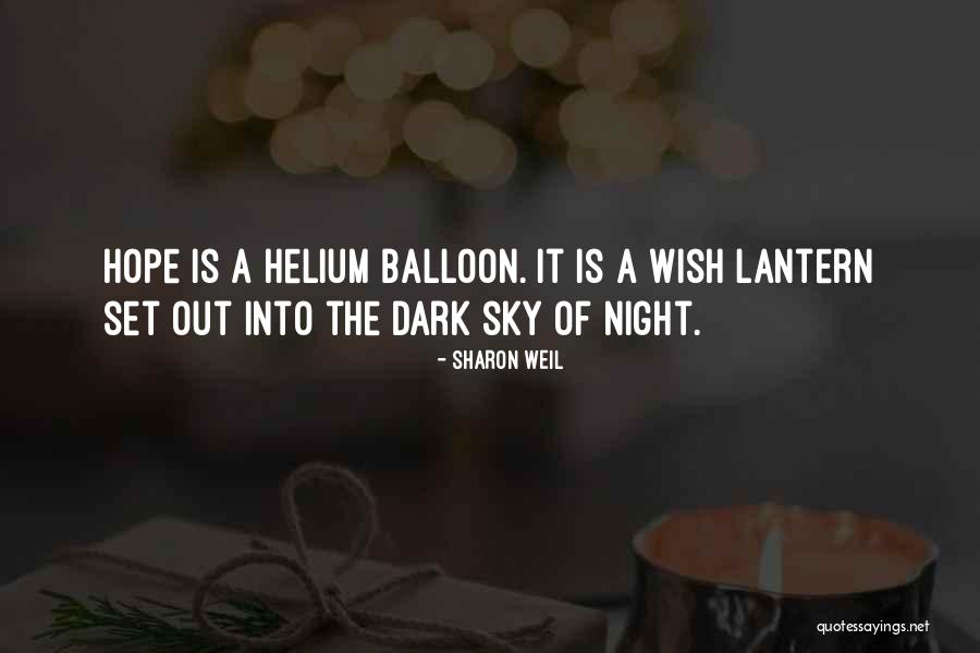 A Hope Quote Quotes By Sharon Weil