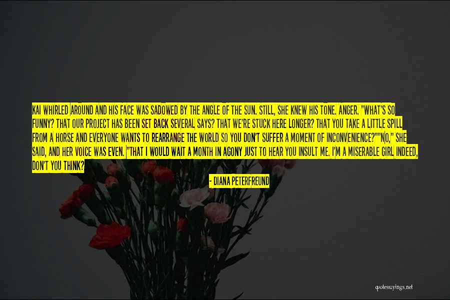 A Horse And A Girl Quotes By Diana Peterfreund A Horse And A Girl Quotes By Diana Peterfreund