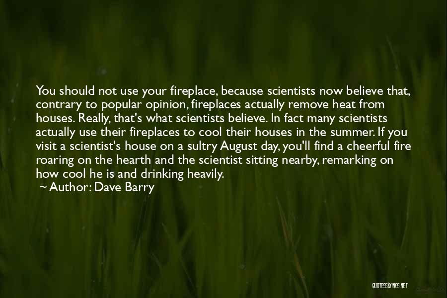 A House On Fire Quotes By Dave Barry