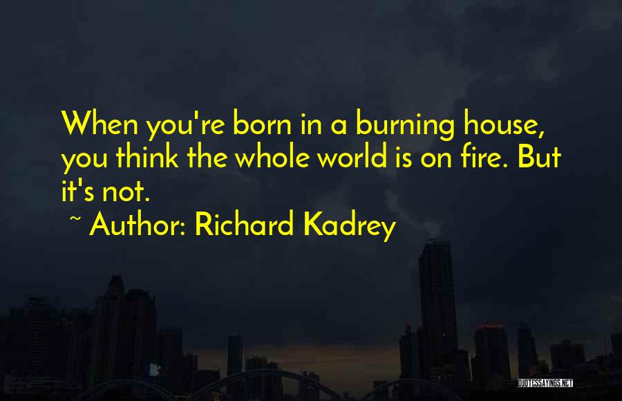 A House On Fire Quotes By Richard Kadrey