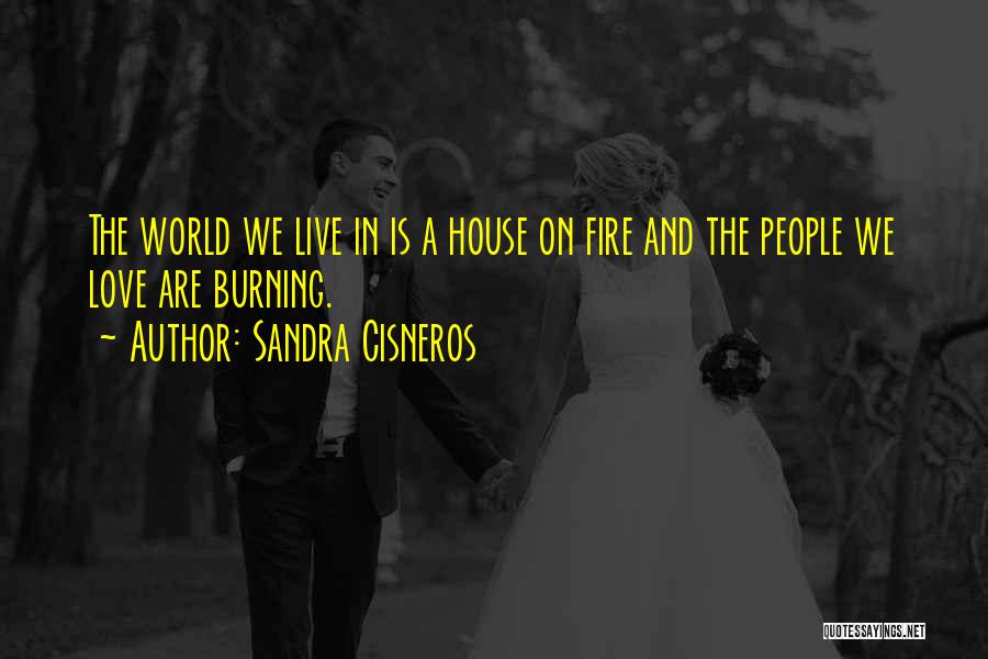 A House On Fire Quotes By Sandra Cisneros