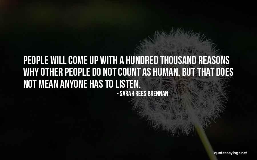 A Hundred And One Reasons Quotes By Sarah Rees Brennan A Hundred And One Reasons Quotes By Sarah Rees Brennan