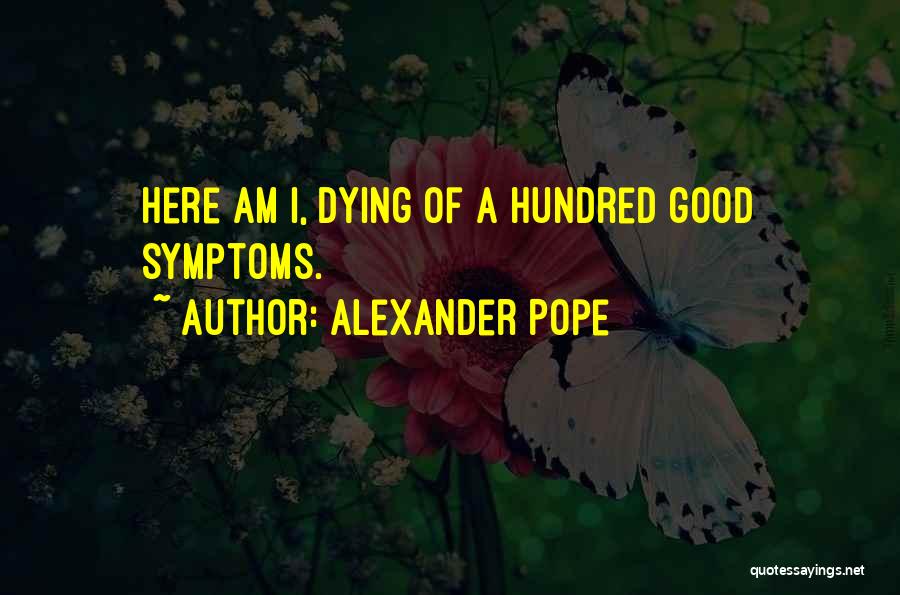 A Hundred Famous Quotes By Alexander Pope