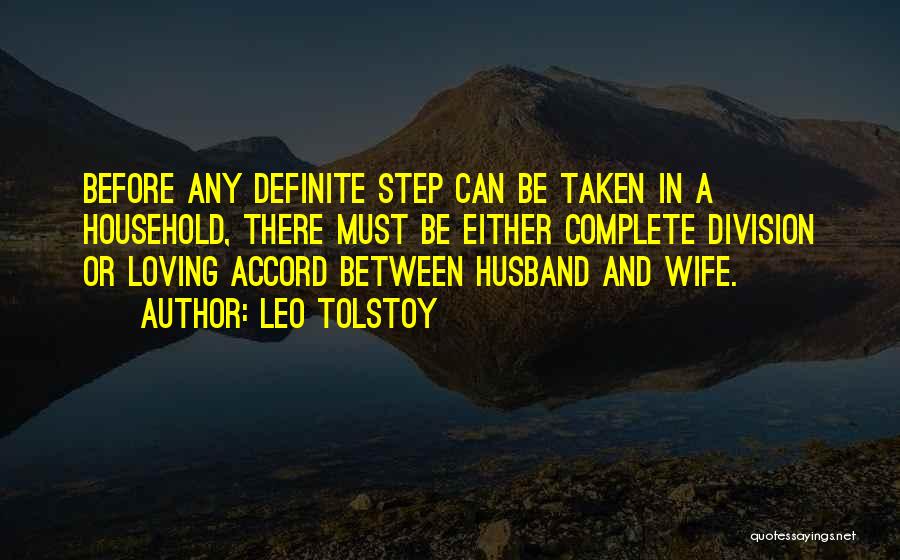 A Husband Loving His Wife Quotes By Leo Tolstoy