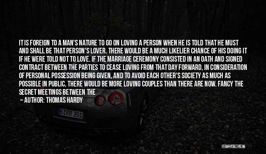 A Husband Loving His Wife Quotes By Thomas Hardy A Husband Loving His Wife Quotes By Thomas Hardy