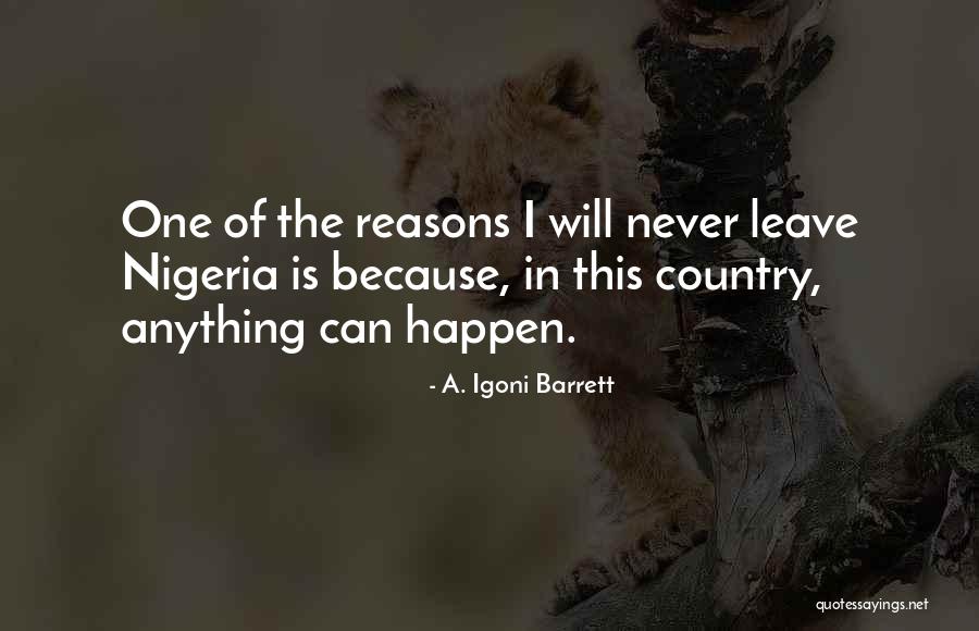 A. Igoni Barrett Quotes 1700595 A. Igoni Barrett Quotes 1700595