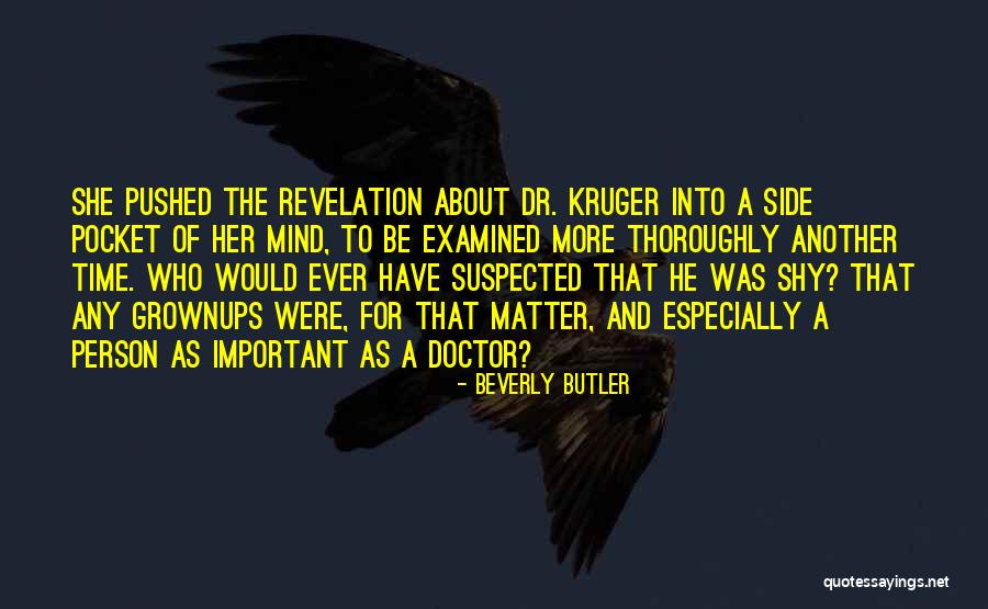 A Important Person Quotes By Beverly Butler