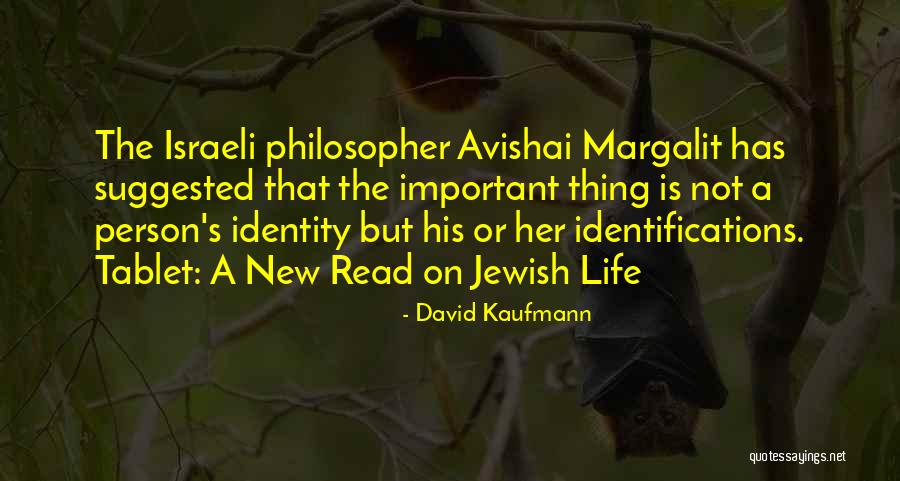 A Important Person Quotes By David Kaufmann A Important Person Quotes By David Kaufmann