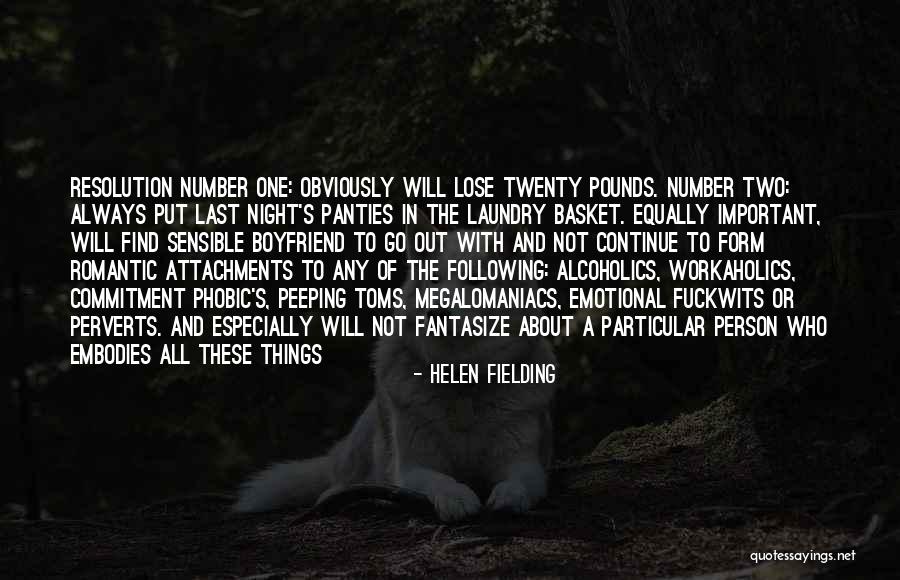 A Important Person Quotes By Helen Fielding