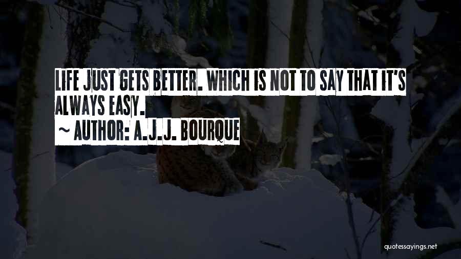 A.J.J. Bourque Quotes 928101