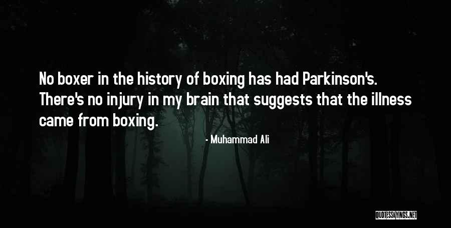A J Parkinson Quotes By Muhammad Ali A J Parkinson Quotes By Muhammad Ali