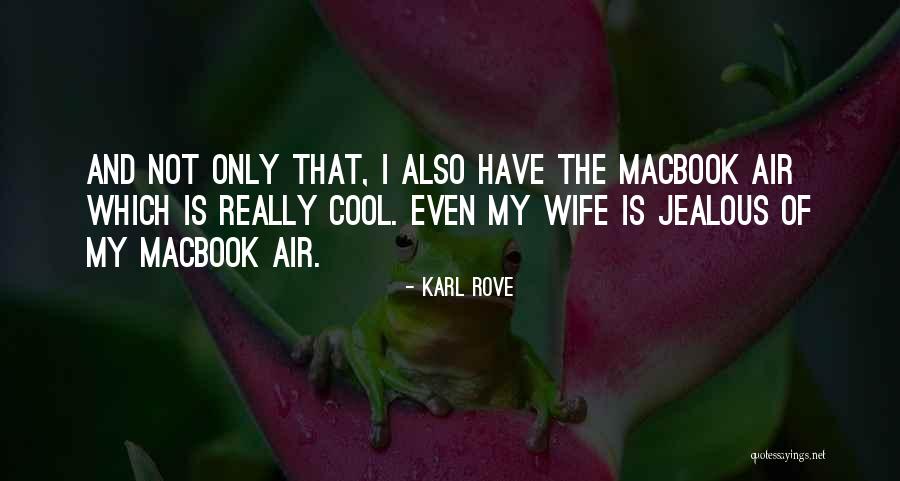 A Jealous Wife Quotes By Karl Rove