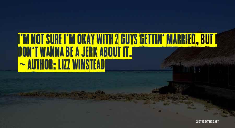 A Jerk Guy Quotes By Lizz Winstead