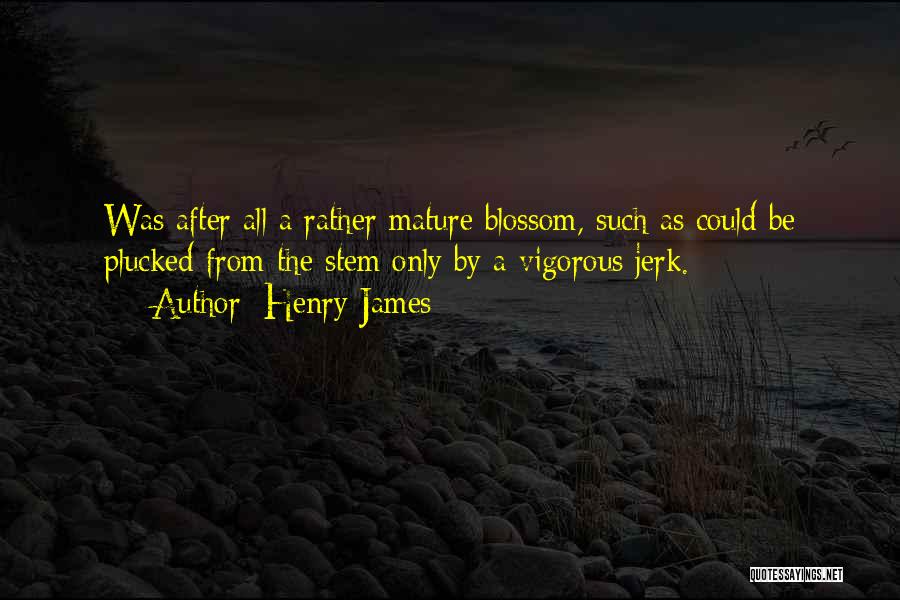 A Jerk Quotes By Henry James