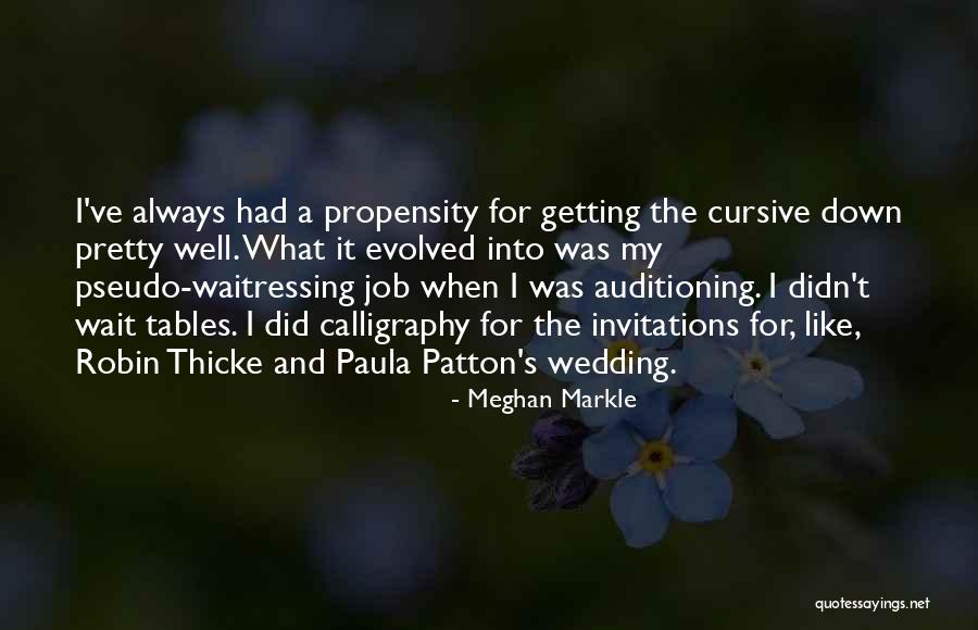 A Job Quotes By Meghan Markle