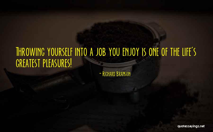 A Job Quotes By Richard Branson