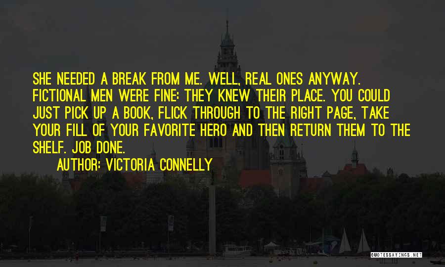 A Job Well Done Quotes By Victoria Connelly