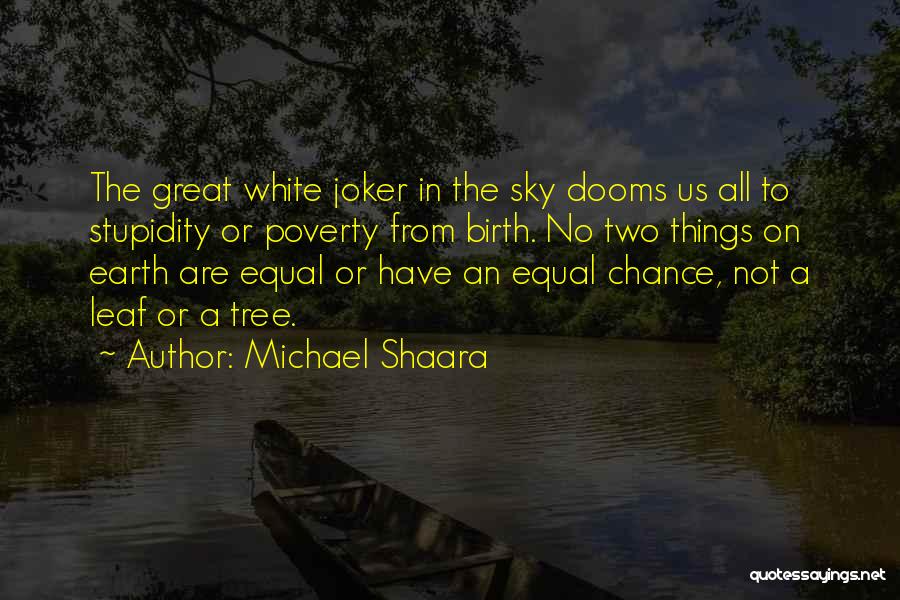 A Joker Quotes By Michael Shaara