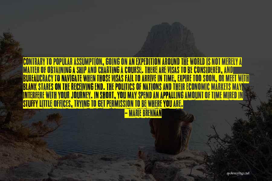 A Journey To The End Quotes By Marie Brennan A Journey To The End Quotes By Marie Brennan