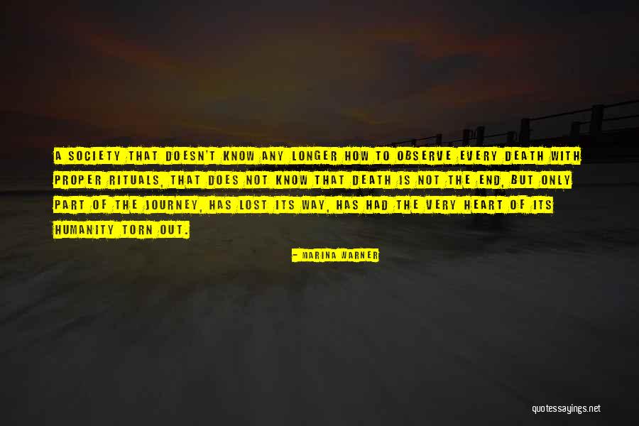 A Journey To The End Quotes By Marina Warner A Journey To The End Quotes By Marina Warner