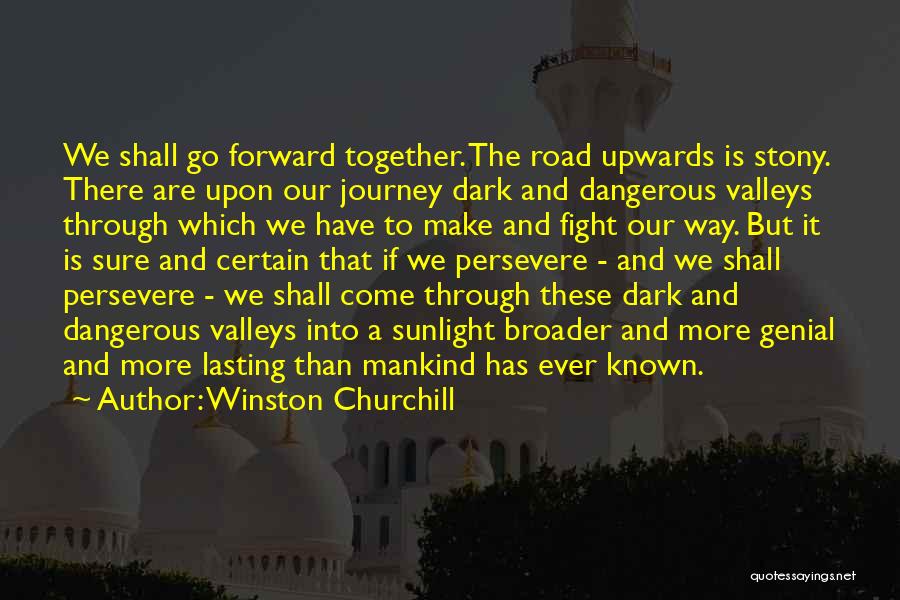 A Journey Together Quotes By Winston Churchill