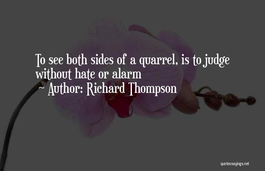 A Judge Quotes By Richard Thompson