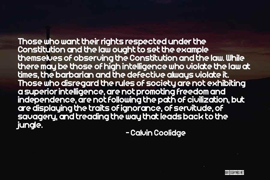 A Jungle Quotes By Calvin Coolidge