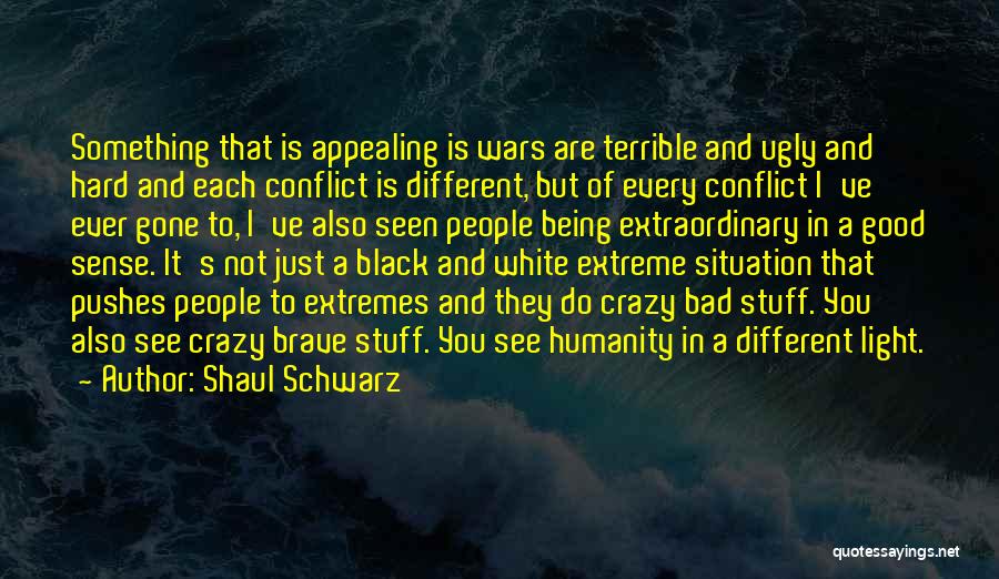 A Just War Quotes By Shaul Schwarz