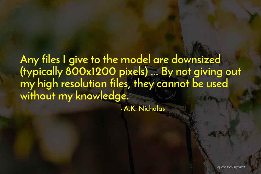 A.K. Nicholas Quotes 1223209