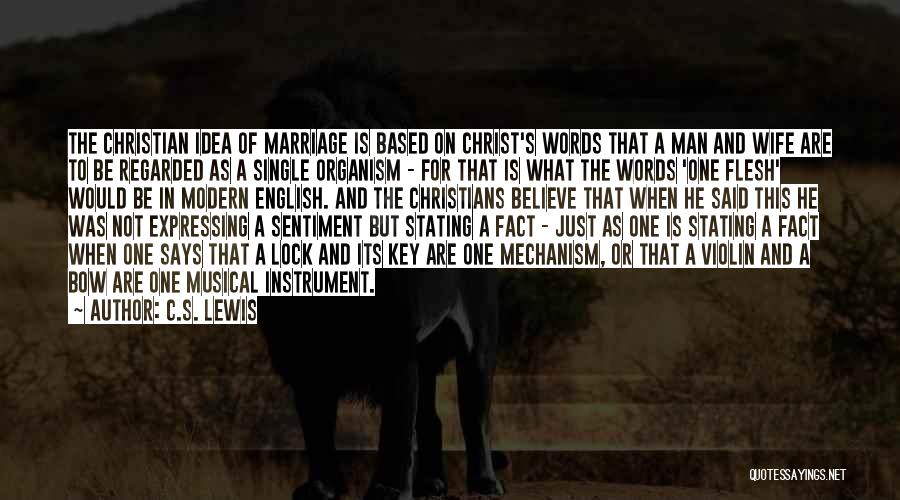 A Key And Lock Quotes By C.S. Lewis