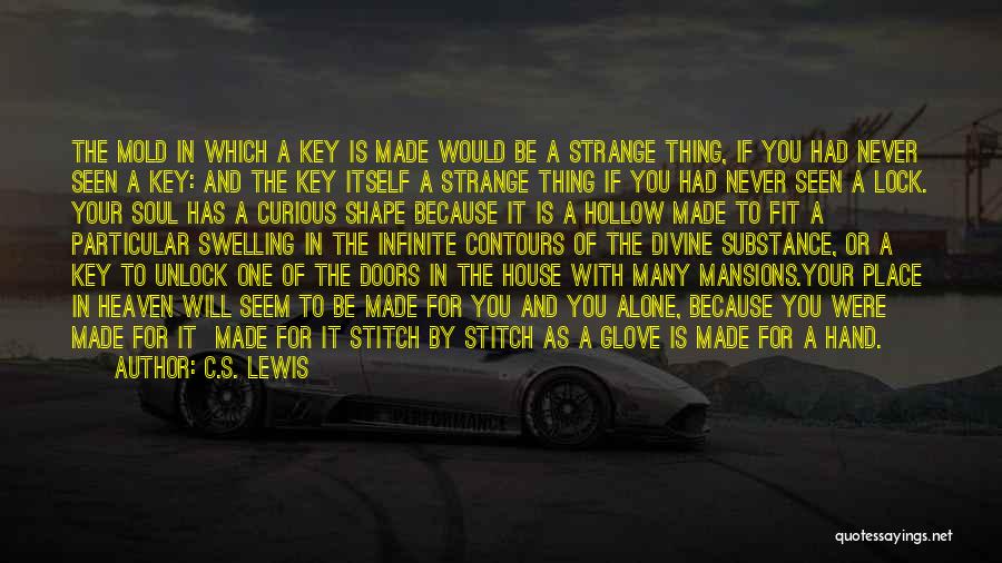 A Key And Lock Quotes By C.S. Lewis