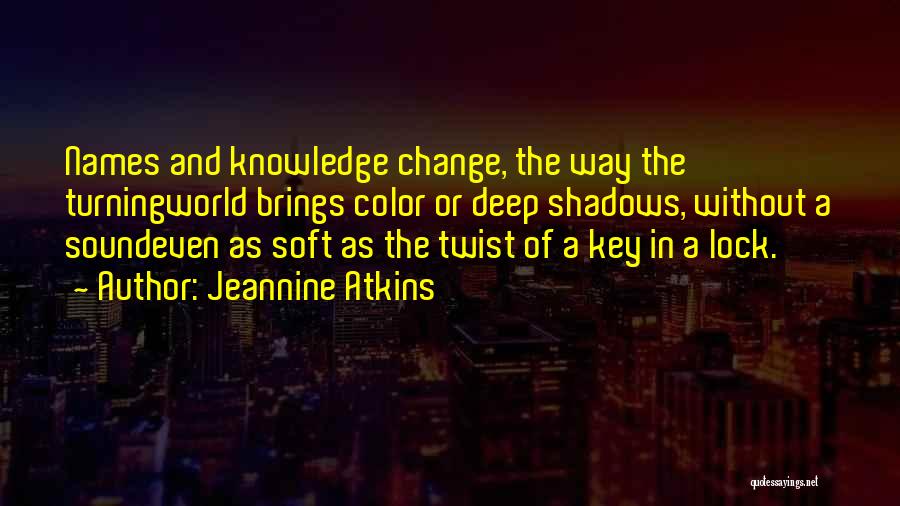 A Key And Lock Quotes By Jeannine Atkins