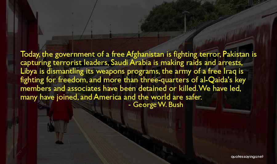 A Key Quotes By George W. Bush