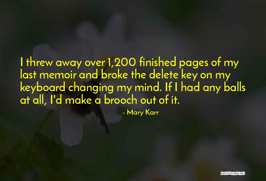 A Key Quotes By Mary Karr