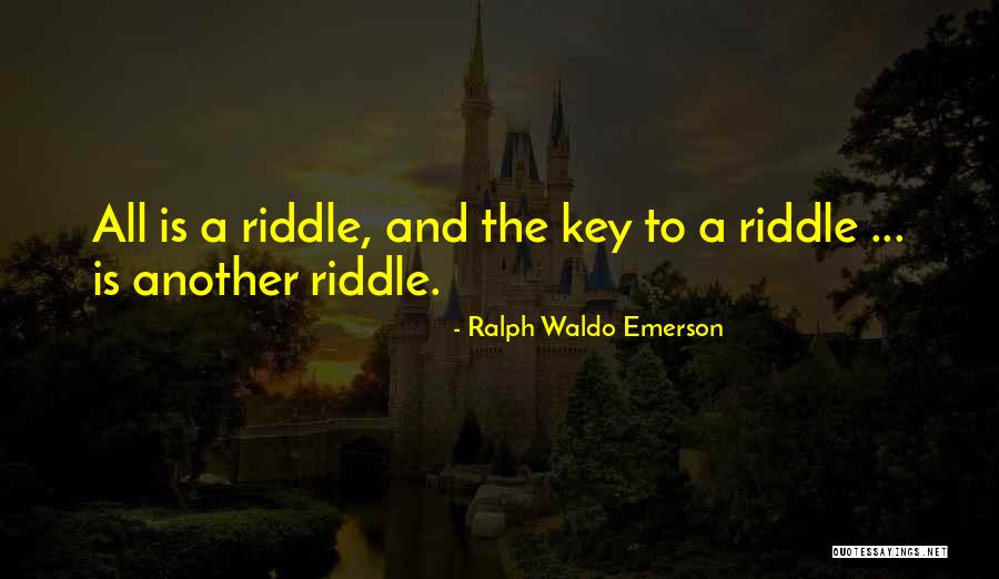 A Key Quotes By Ralph Waldo Emerson