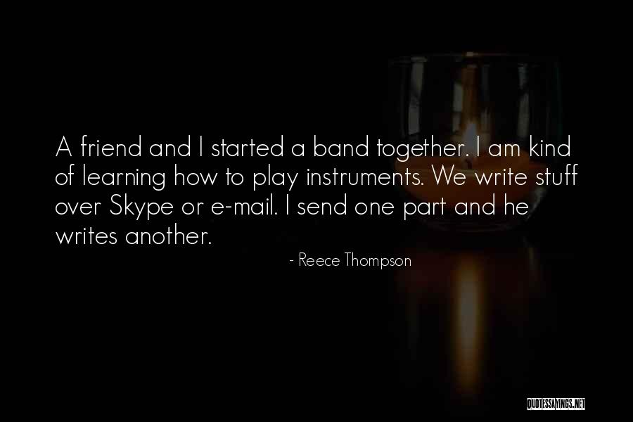 A Kind Friend Quotes By Reece Thompson A Kind Friend Quotes By Reece Thompson