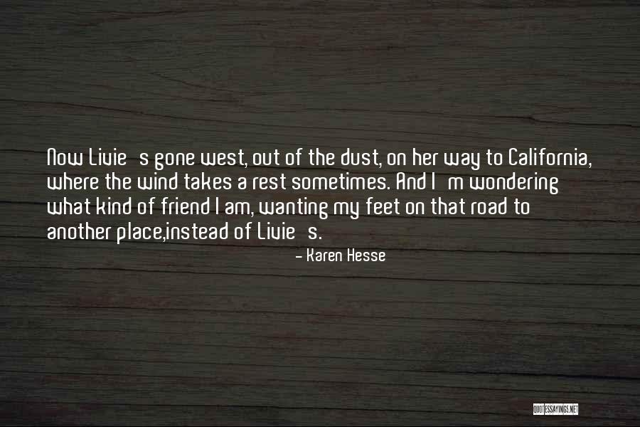 A Kind Of Friend Quotes By Karen Hesse A Kind Of Friend Quotes By Karen Hesse
