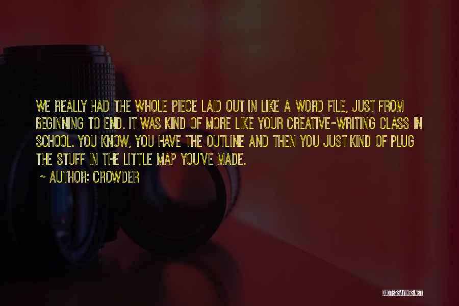 A Kind Word Quotes By Crowder