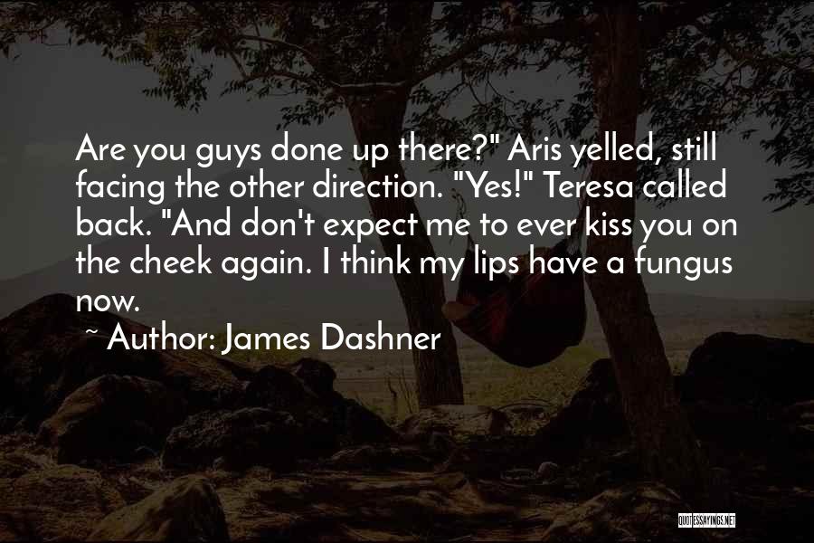 A Kiss On The Cheek Quotes By James Dashner
