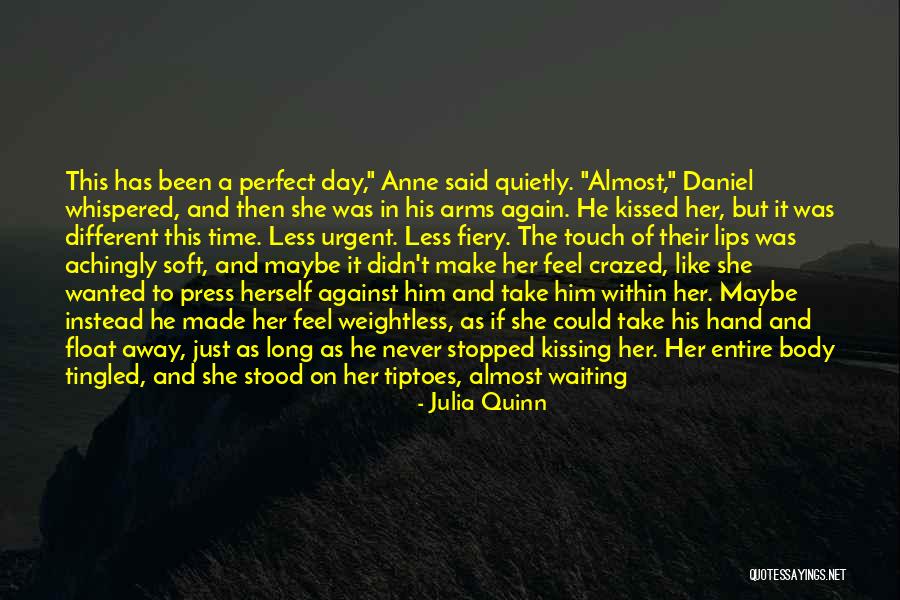 A Kiss On The Forehead Quotes By Julia Quinn A Kiss On The Forehead Quotes By Julia Quinn