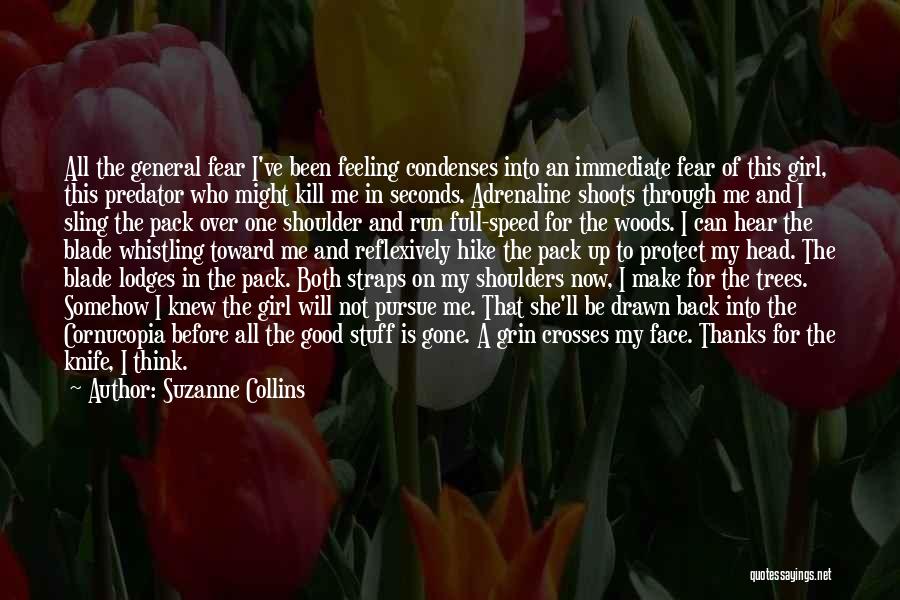 A Knife In The Back Quotes By Suzanne Collins